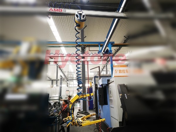 AMB Wheel Processing Booster Robot - Wheel Hub Spoke Upper and Lower Parts