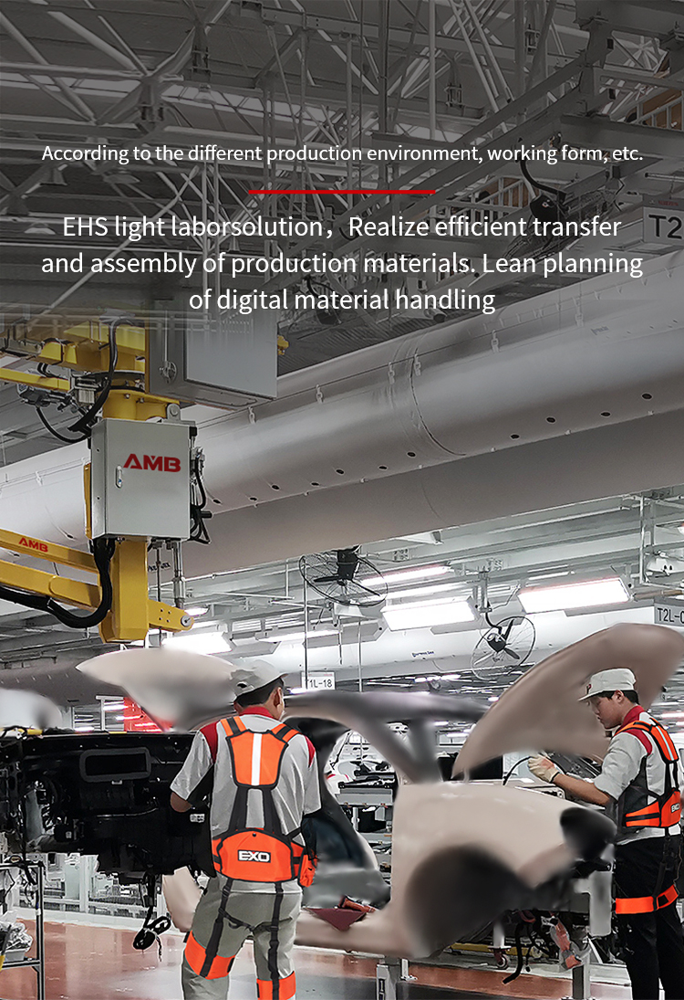 EHS Human Improvement Exoskeleton, Assisted Robotics, Intelligent Lifting Device, Production Line Assembly Planning